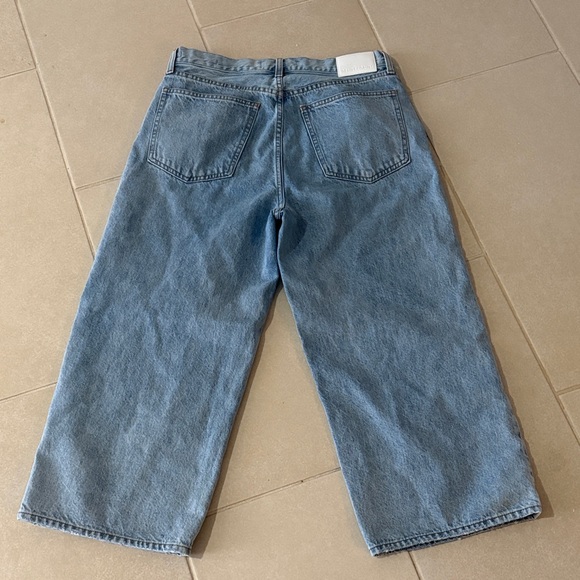 Denim Forum The '90s Lo-Rise Baggy Cropped ultra relaxed sz29 inseam 26” - Picture 8 of 11
